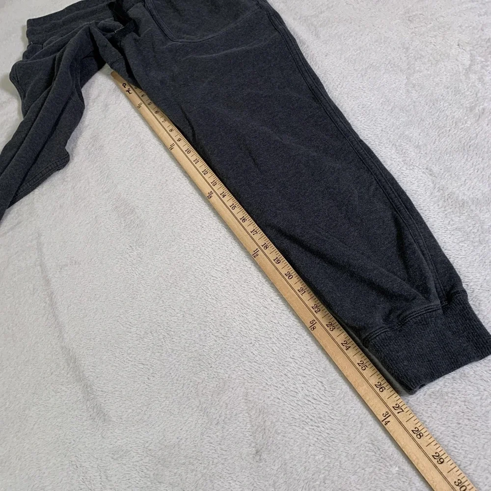 Lululemon Athletica Pants Womens 8 Gray Joggers Sweatpants Drawstring Cuffed